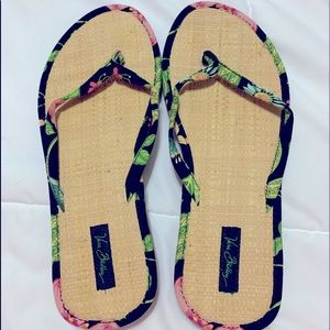 Vera Bradley Flip Flops! New!